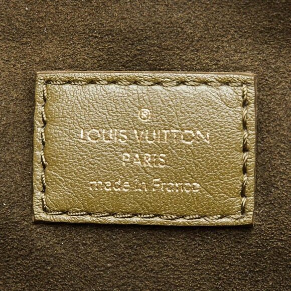 Louis Vuitton Green Monogram Embossed Leather Coussin MM Bag - Picture 11 of 12